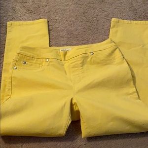 Tribal jeans - size 4 - yellow